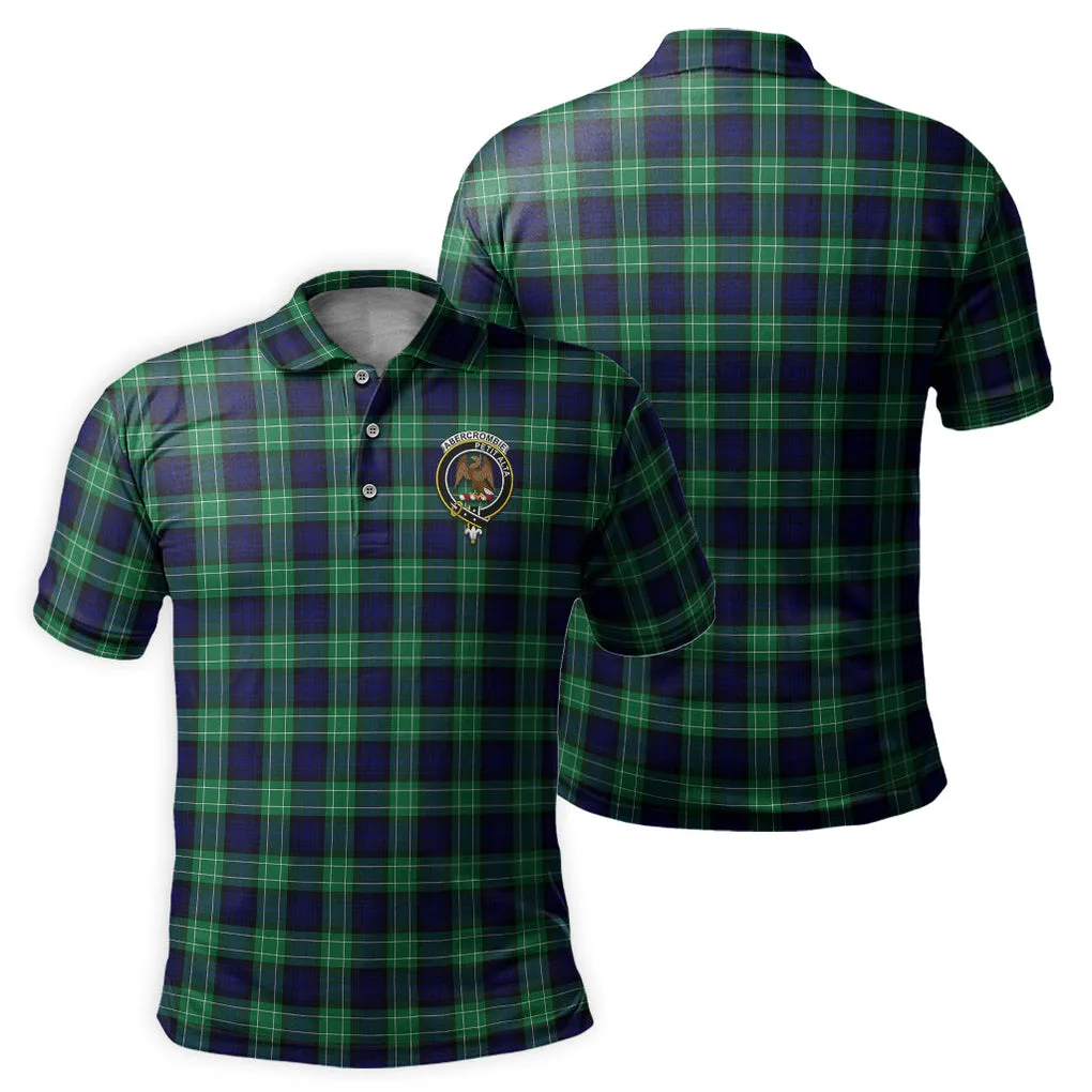 Abercrombie Tartan Men's Polo Shirt with Family Crest