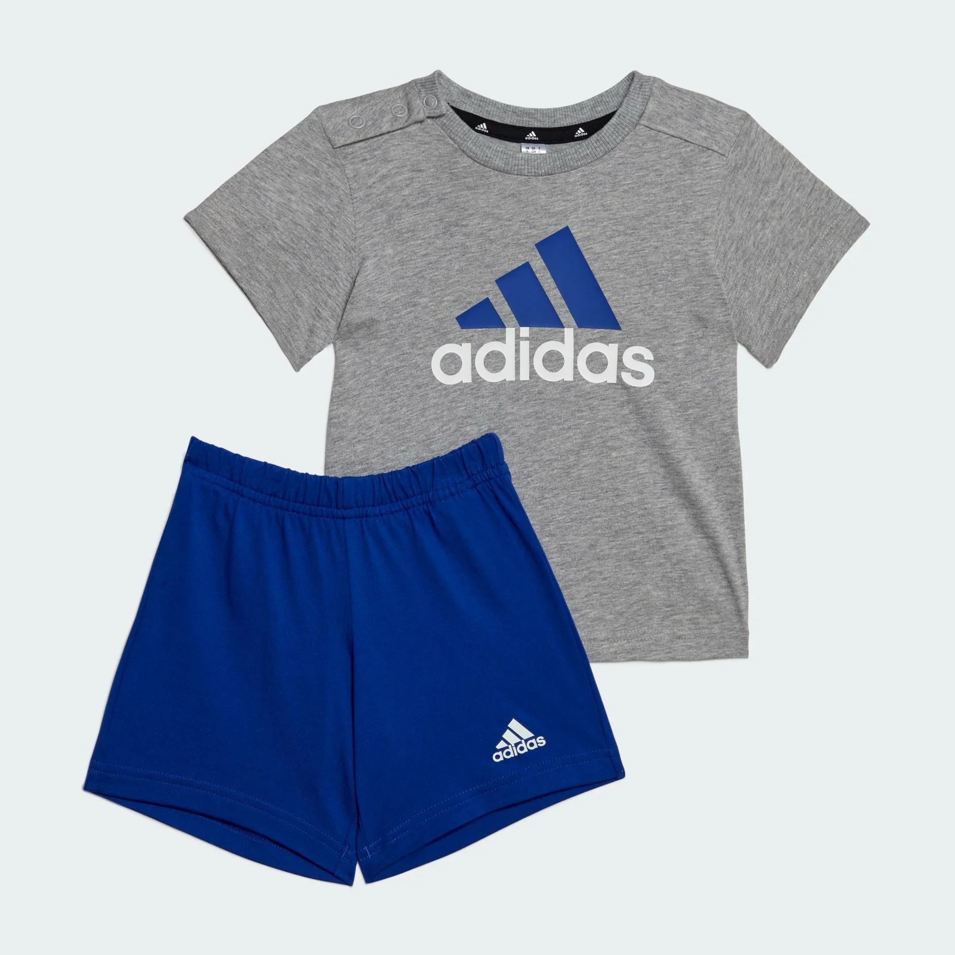 adidas Essentials Organic Cotton Kids Tee and Shorts Set