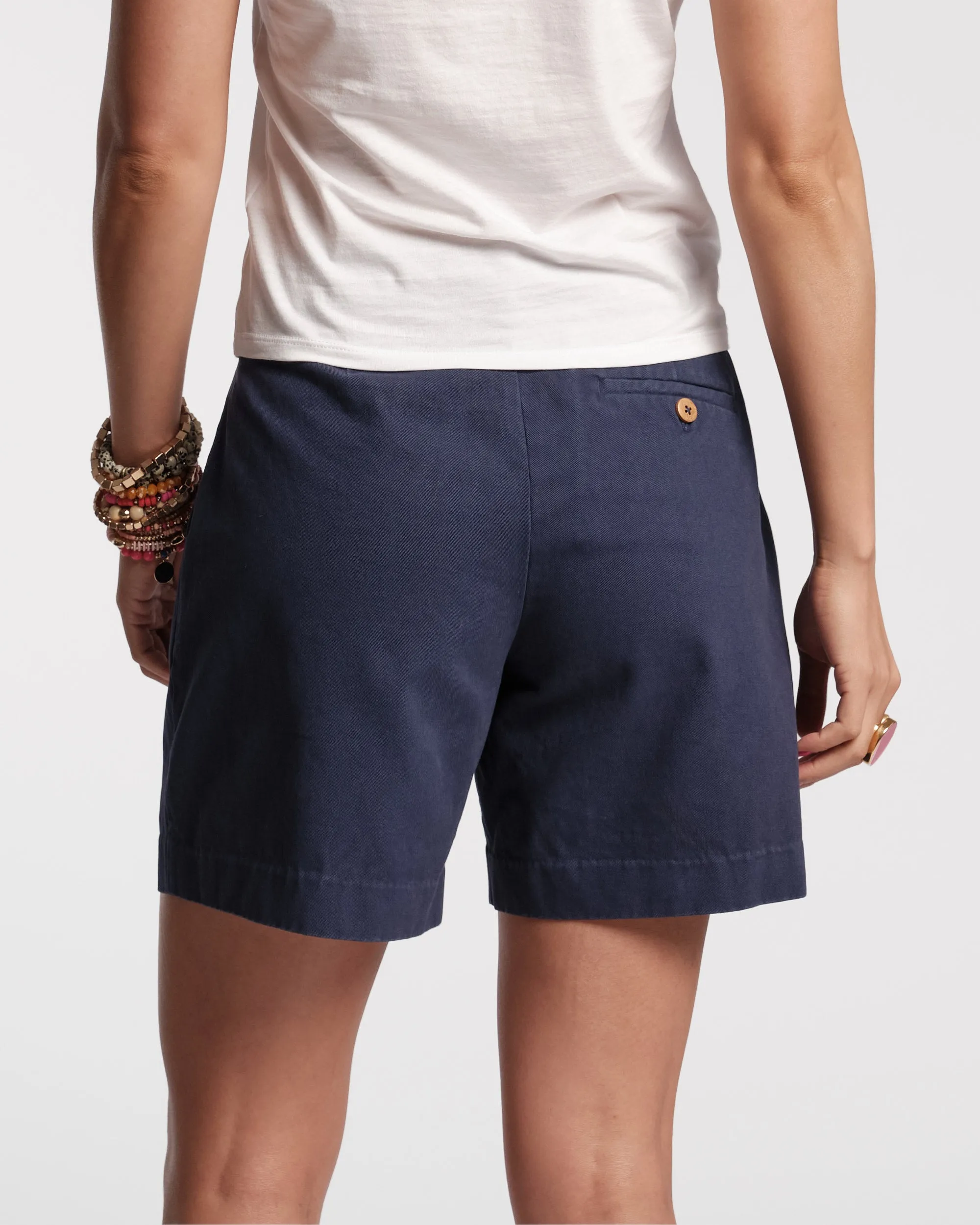 Benny Short Cotton Twill Navy