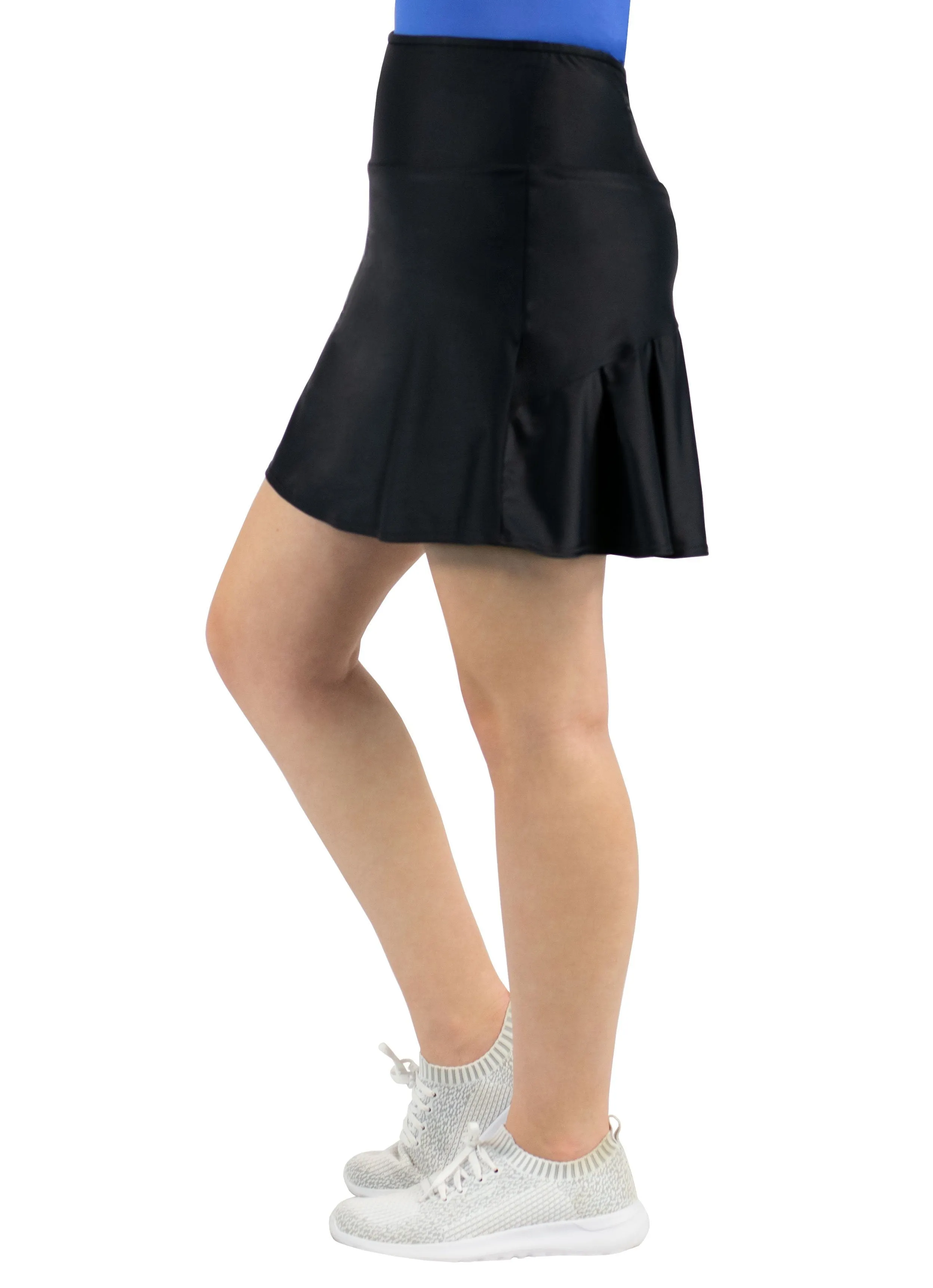 Black Silk Skirt (7 Styles)