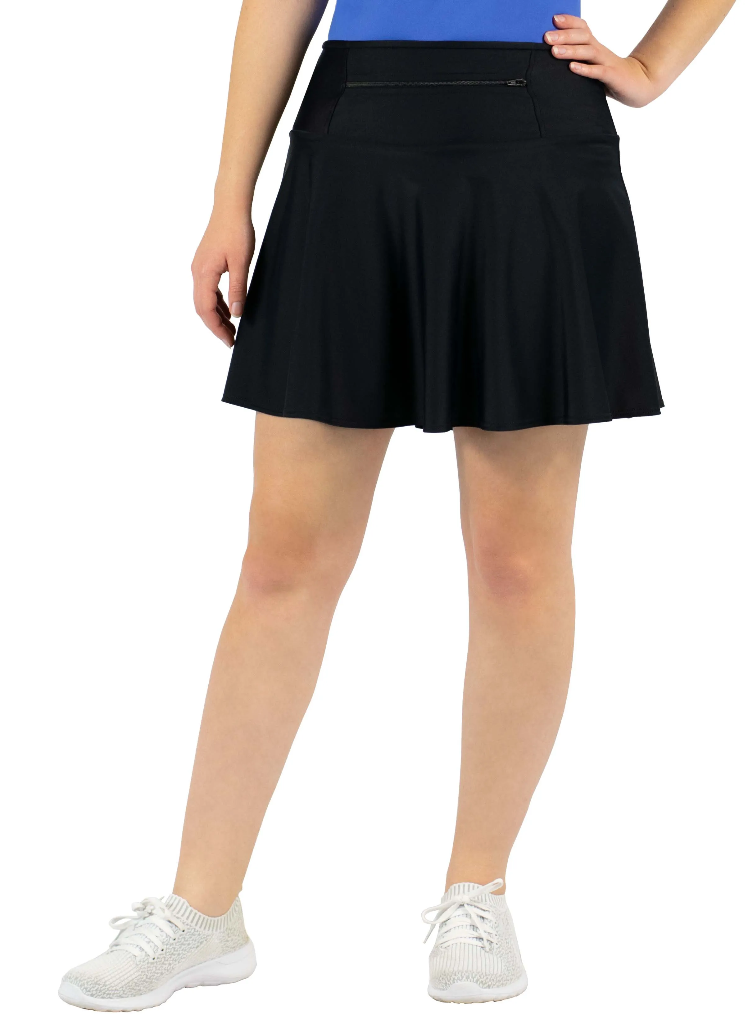 Black Silk Skirt (7 Styles)