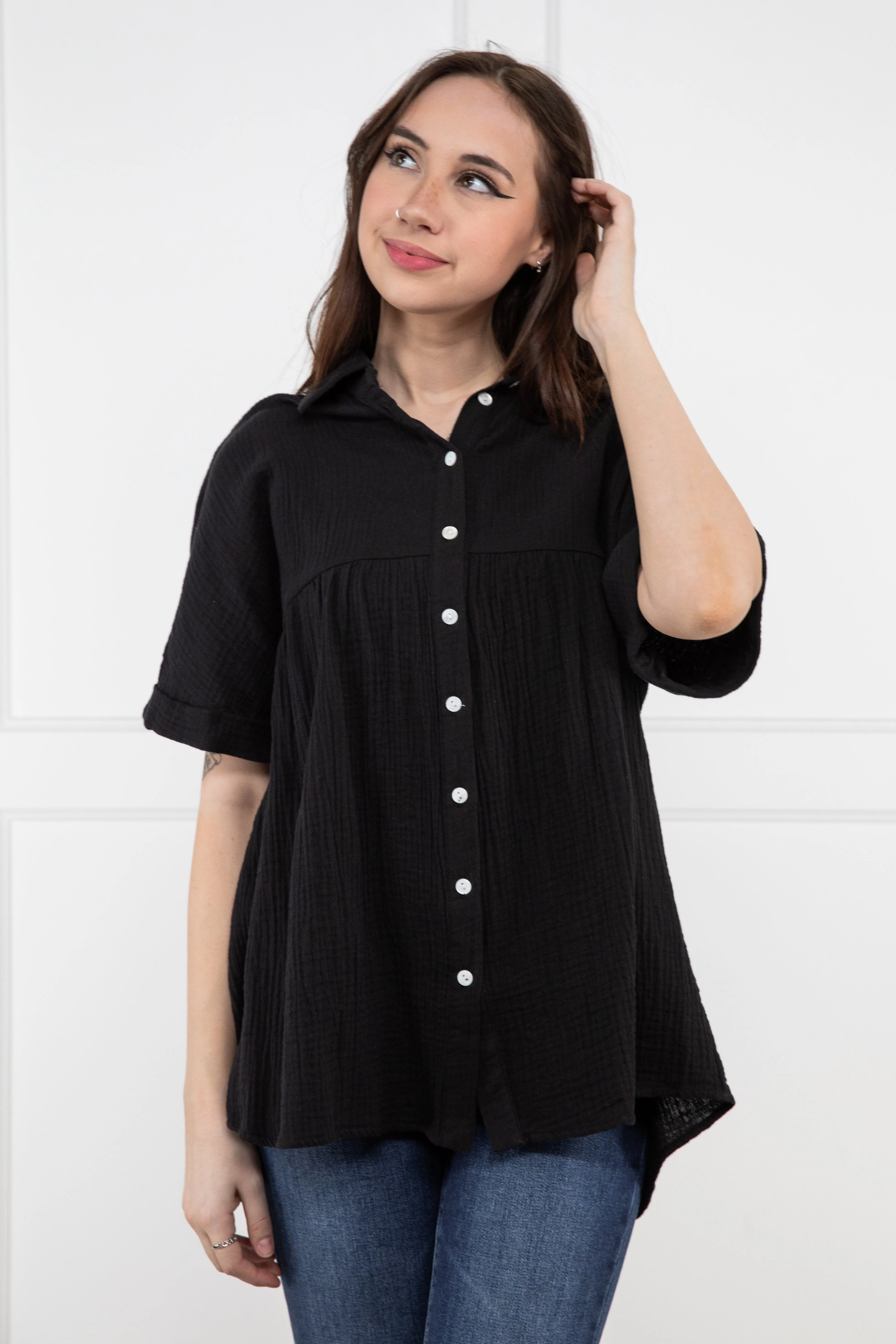 Breezen Through Short Sleeve Top