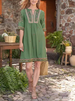 Casual Ethnic Style Dress