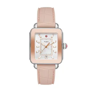 Deco Sport Two-Tone Pink Gold Watch