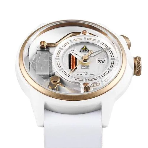 Electricianz White Snow Watch ZZ-A1C/04