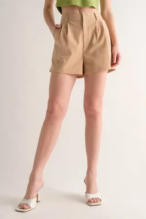 Kallie Shorts - Taupe