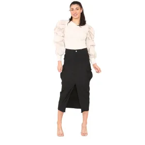 LADIES BLACK SKIRT