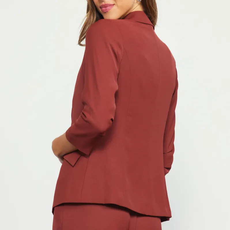 Main Attraction Pleated Blazer