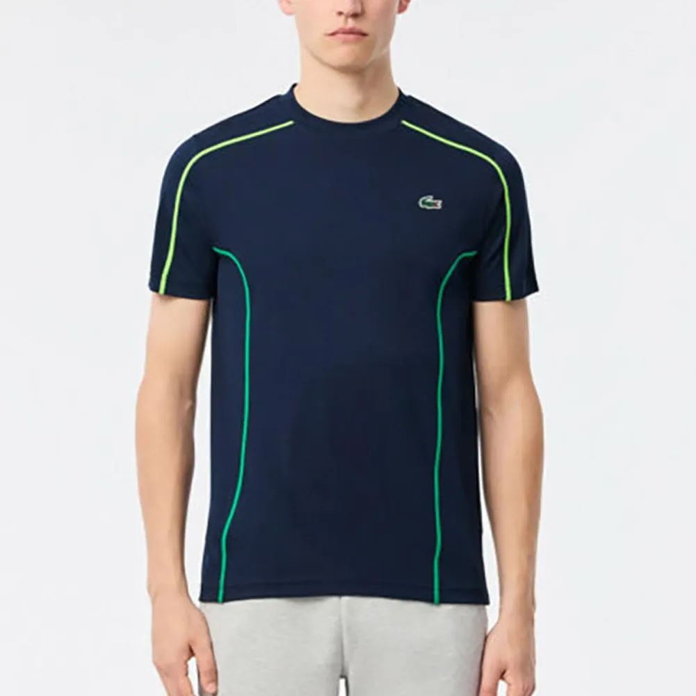 Men's Ultra-Dry Pique Sport Tennis Crew