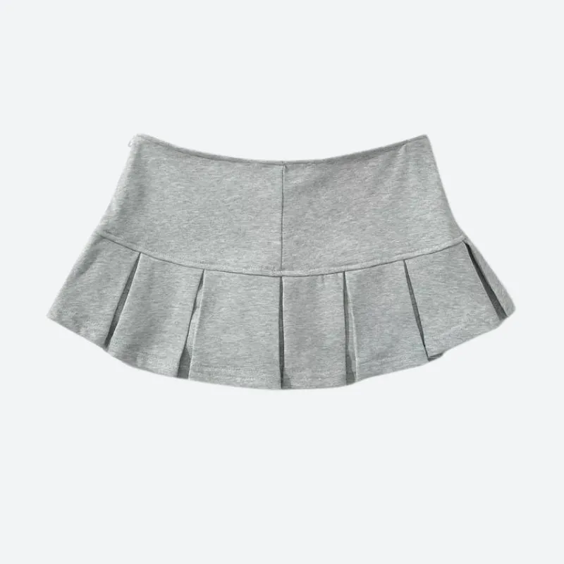 Pleated Micro Mini Skort