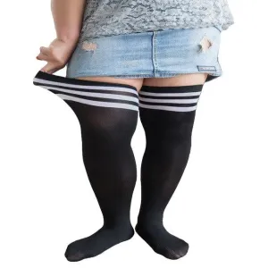 Plus Size School Girl Stockings