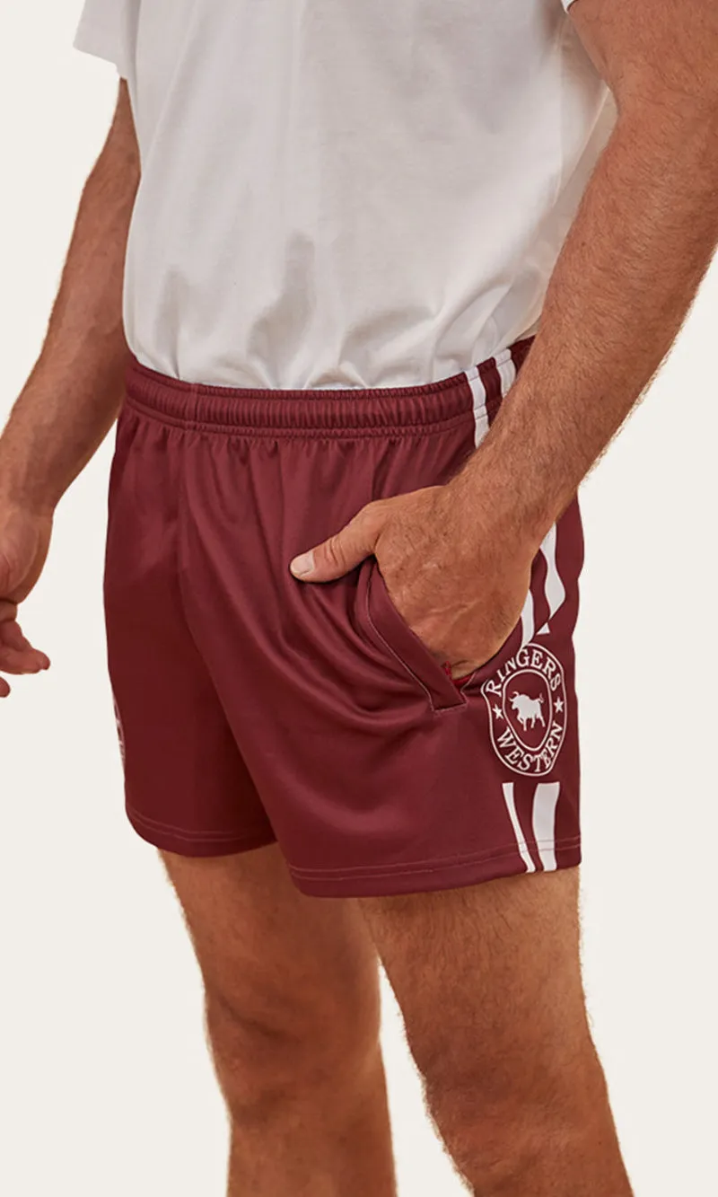 Ringers Mens Footy Short, More Colours