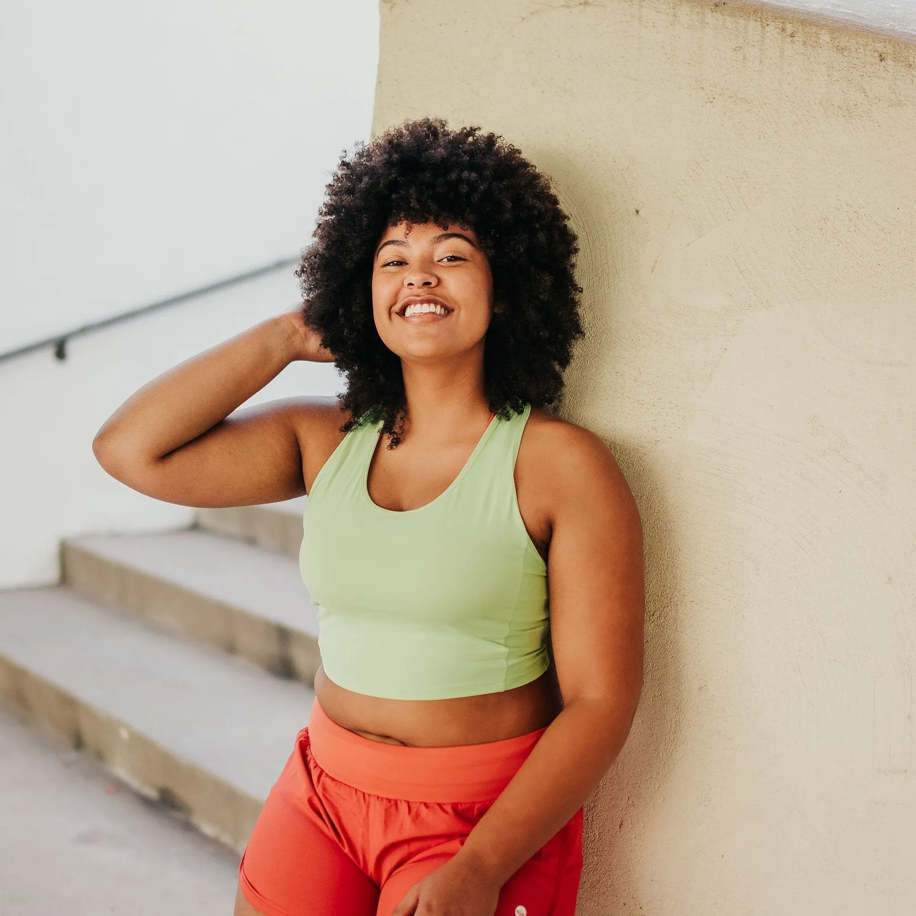 Sadie Crop Top - Matcha