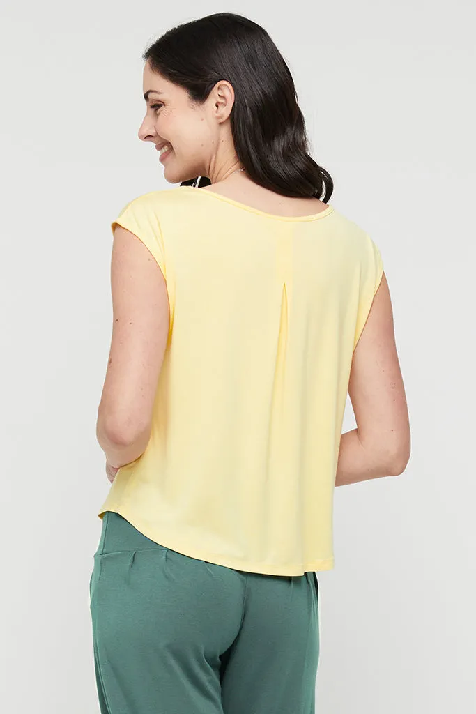 Spade Bamboo Tee - Limoncello