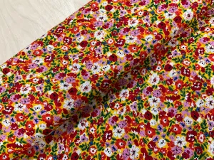 Summer Flower Bed Viscose