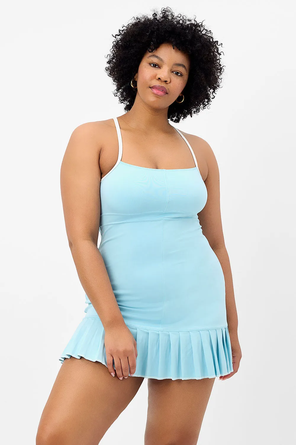 Swift Tennis Dress - Baby Blue