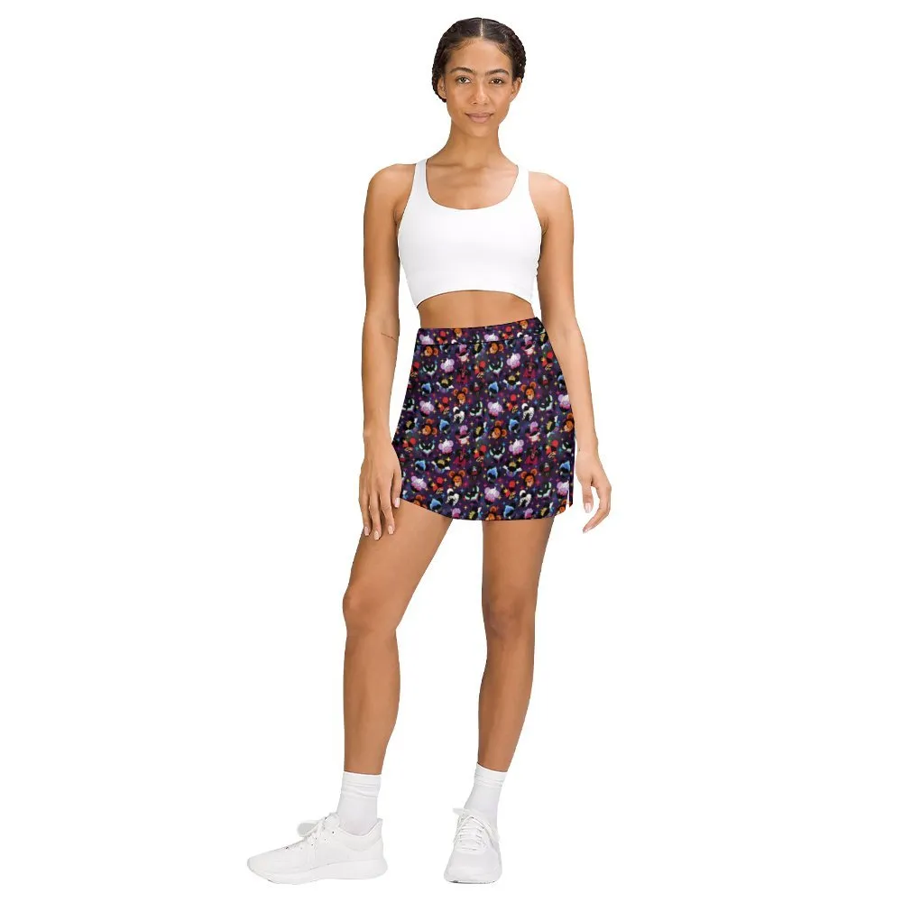 Villains Athletic A-Line Skirt With Pocket Solid Shorts