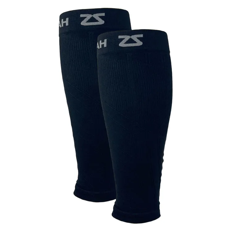 Zensah Compression Leg Sleeves Black